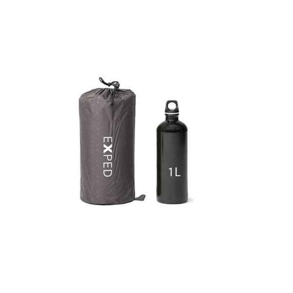 Selv-oppustelig madras Exped Ultra 7R Sort