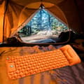 Miniatyrbild 2 av 10: Lollanda Självuppblåsbar Campingmadrass, 5 cm Tjock med Fotpump