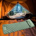 Miniatyrbild 9 av 9: Lollanda Självuppblåsbar Campingmadrass, 5 cm Tjock med Fotpump