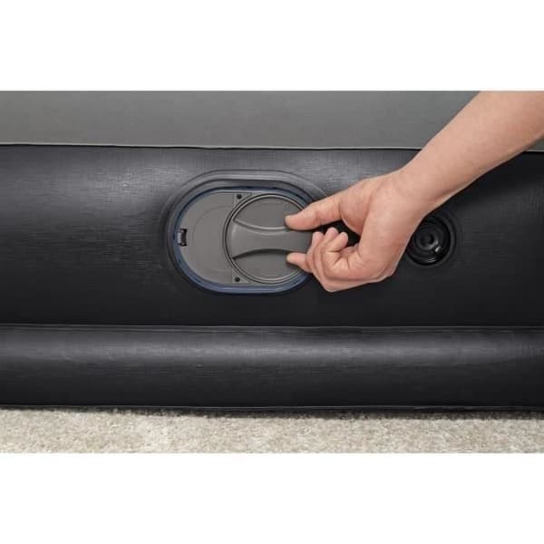Luftmadrass - BESTWAY - 671BT - Tritech Twin - 1 person, integrerad USB-pump, 1,91 m x 97 cm x 36 cm