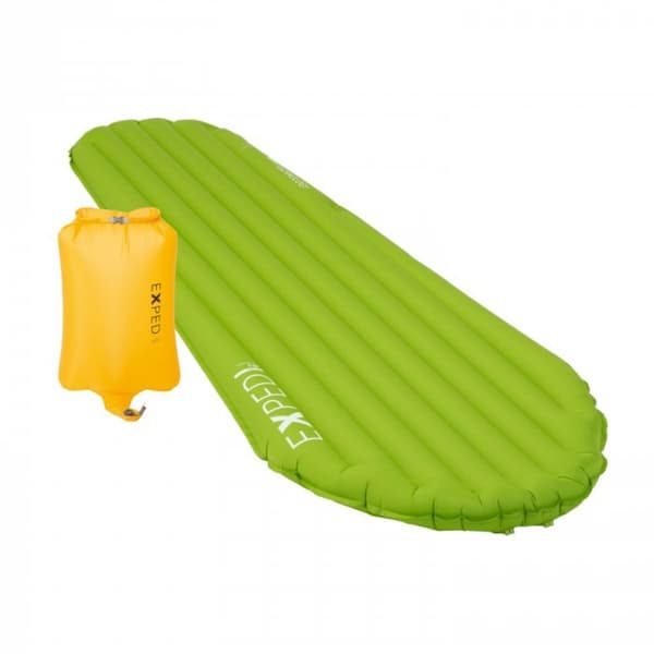 Selv-oppustelig madras Exped Ultra 1R LW Mummy Grøn