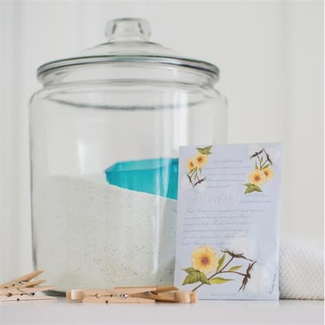 Scented Sachet White Cotton