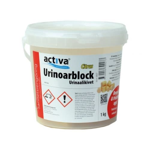Urinoarblock ACTIVA Citron (ca 50st) 1kg