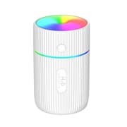 Colorful Cup Humidifier USB Mini Car Air Purifier(White)