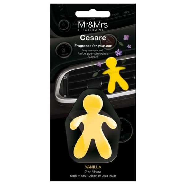 Mr &amp; Mrs FRAGRANCE - Billuftfräschare CESARE Vanilla