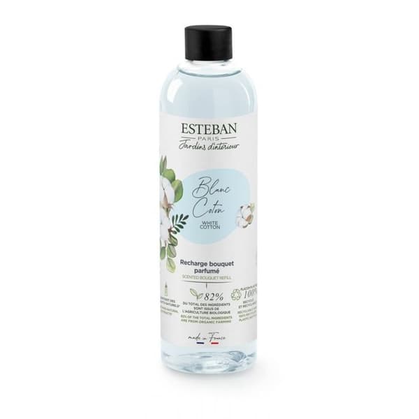 Hemdoft - Vit bomullsdoftande bukettpåfyllning 250 ml - Esteban Multicolor