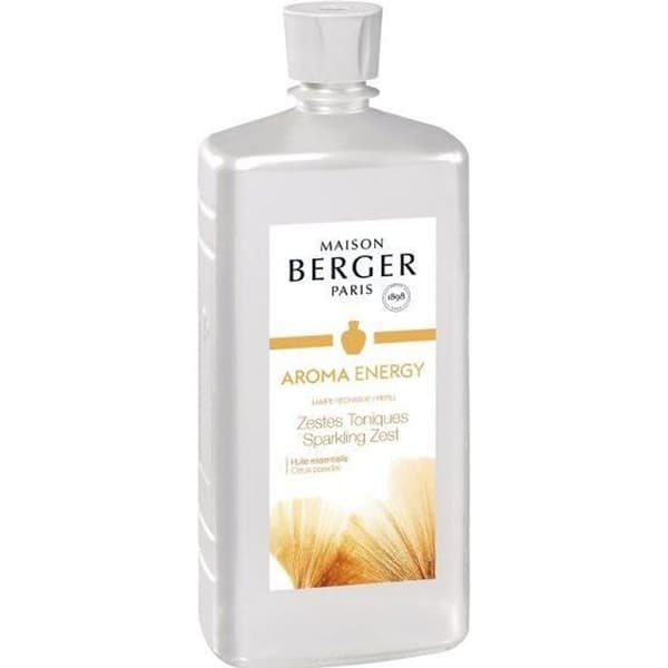 AROMA ENERGY TONIC ZEST PARFUME FYLLNING 1L FÖR LAMPE BERGER DIFFUSER - MAISON BERGER PARIS