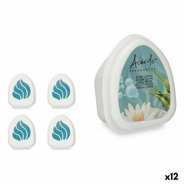 Set med luftfräschare Acorde MINIG-FRESHLINE Rena kläder 50 g (12 antal)