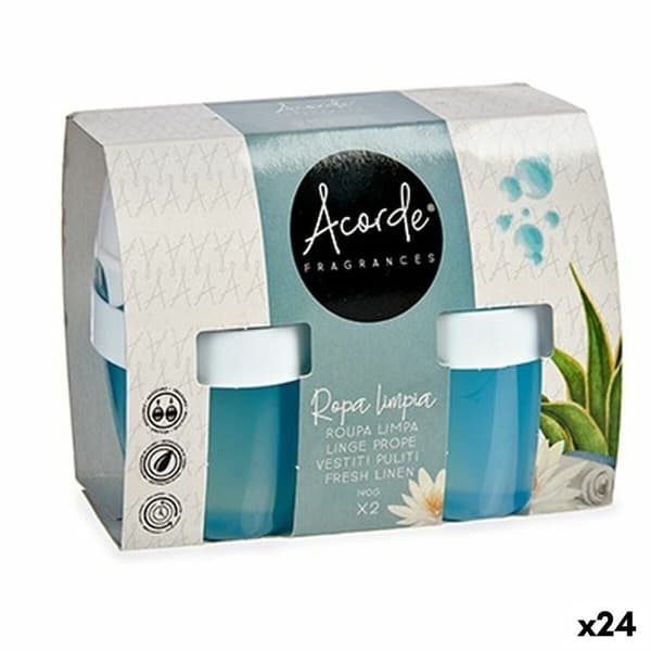 Set med luftfräschare Acorde 1165-ROPA LIMP Rena kläder Gel (24 antal)