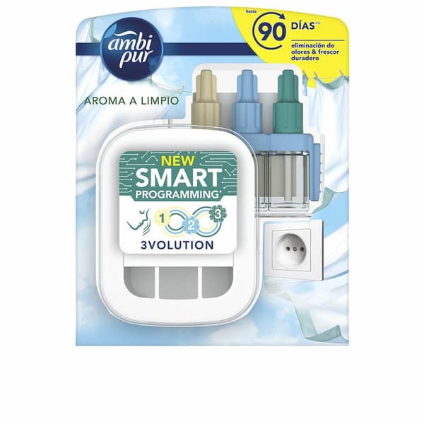 Elektrisk Luftfrisker + Påfylling Ambi Pur 3volution Ren luft 20 ml