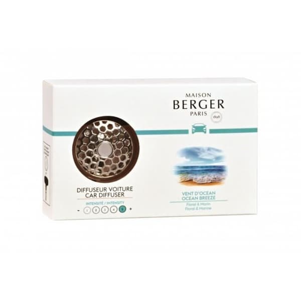 Maison Berger - 6400 Ocean Wind Car Scent Diffuser Silver