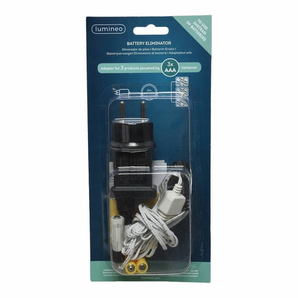 Batterifjerner Lumineo Indeni 3 x AAA