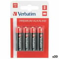 Miniatyrbillede 1 af 2: Alkalinebatterier Verbatim LR06 1,5 V (20 enheder)