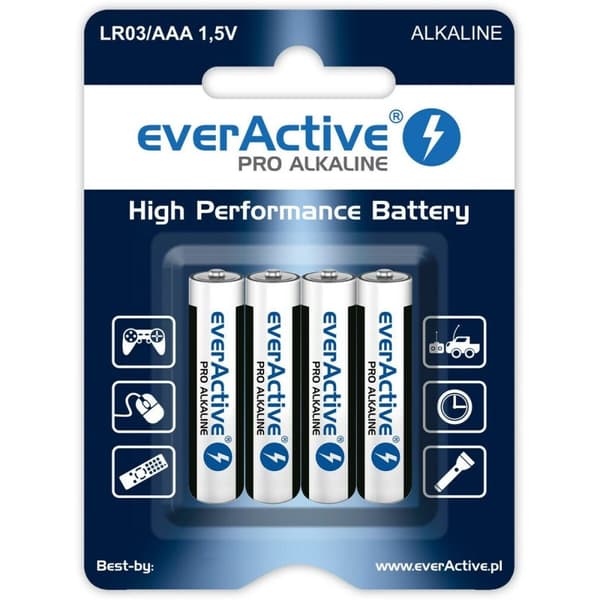 Batterier EverActive LR64BLPA 1,5 V (4 antal)