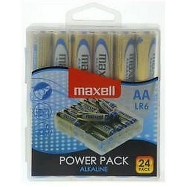 Batterier Maxell LR6 AA 1,5 V AA (24 antal)