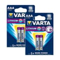 Miniatyrbillede 2 af 3: Batterier Varta Ultra Lithium (4 Dele)
