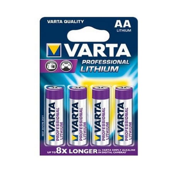 Batterier Varta Ultra Lithium (4 Dele)