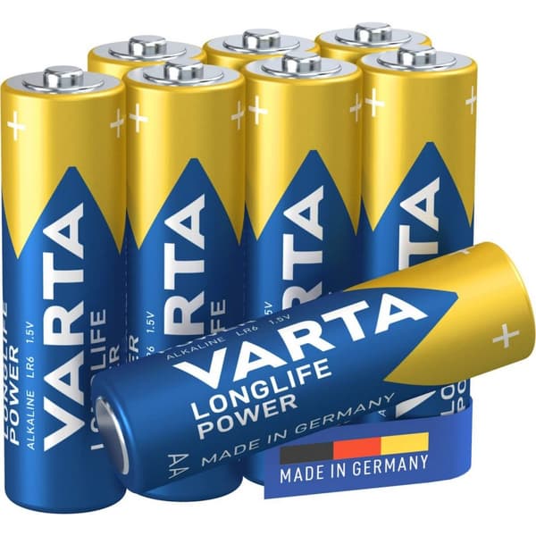 Batterier Varta Long Life Power 1,5 V AA