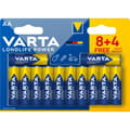 Miniatyrbillede 1 af 2: Alkalinebatterier Varta Longlife Power AA 1,5 V (12 enheder)