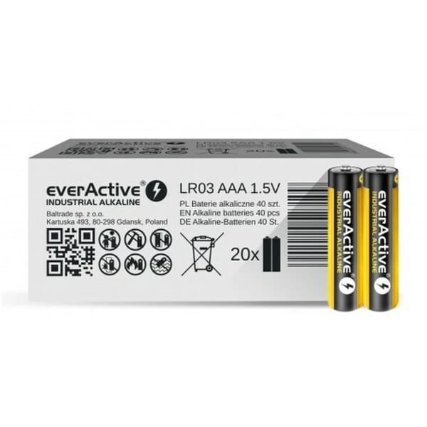 Batterier EverActive LR03 1,5 V AAA