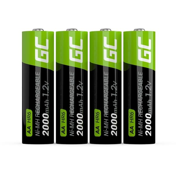 Batterier Green Cell GR02 1,2 V AA