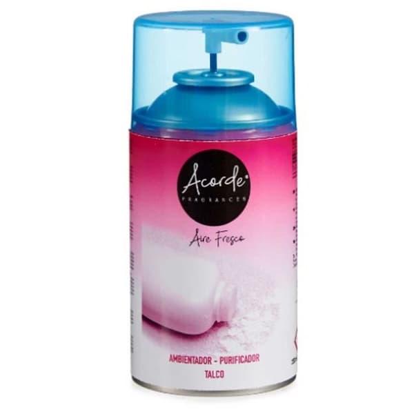 Ilmanraikastimen Täyttöpakkaukset Acorde 55335 Talkki 250 ml (6 osaa)