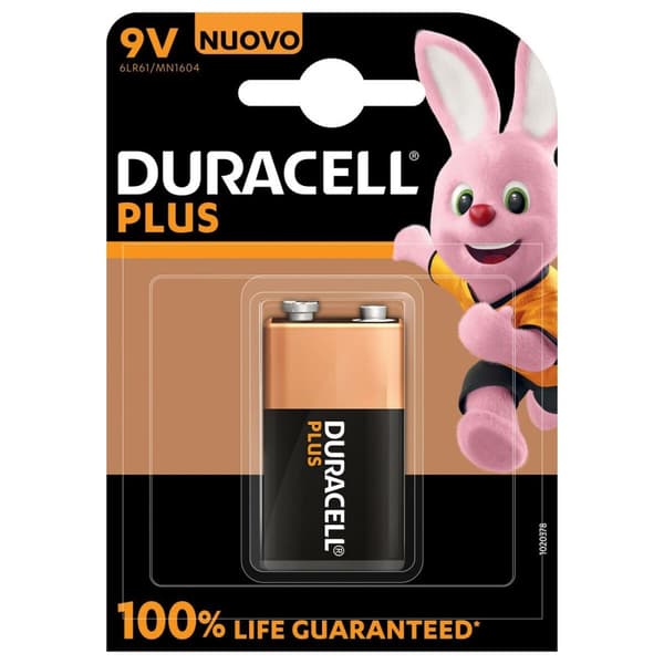 Alkaliparisto DURACELL 9 V