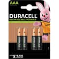 Miniatyrbilde 3 av 3: Oppladbare Batterier DURACELL StayCharged AAA (4pcs) HR03 AAA 1,2 V AAA