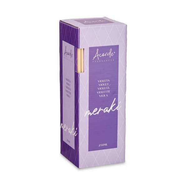Parfyymipuikot Acorde 250ML-F Violetti 250 ml (6 osaa)