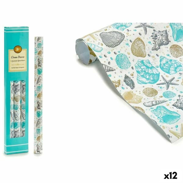 Ark med doftpapper Acorde AD4005 Havet (12 antal)