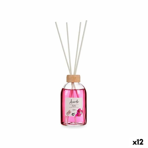 Parfyymipuikot Acorde 83667 Orkidea 100 ml (12 osaa)