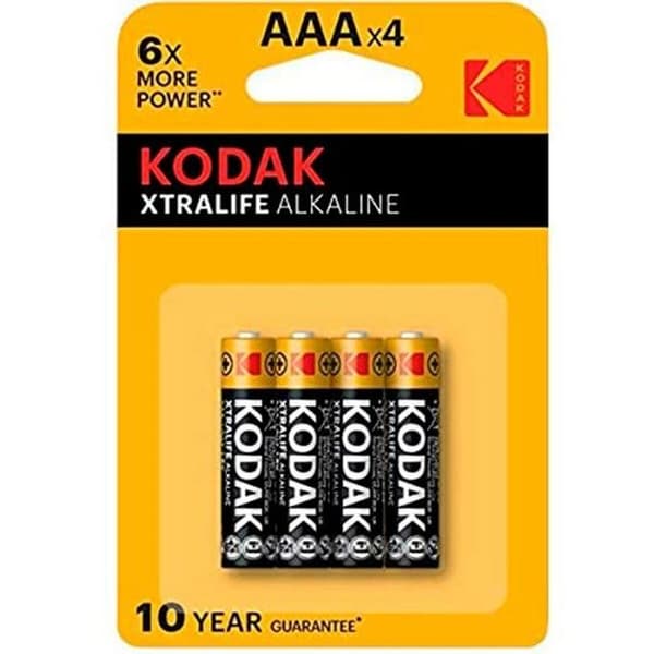 Batterier Kodak Xtralife LR03 AAA 4 Dele (10 enheder)