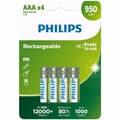 Miniatyrbillede 2 af 2: Batterier Philips R03B4A95/10 1,2 V AAA
