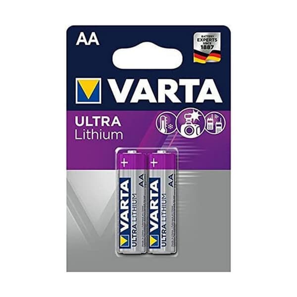 Batterier Varta Ultra Lithium 1,5 V (2 enheder)