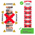 Miniatyrbillede 4 af 5: Batterier Maxell 19040800 1,5 V Knap-cellbatteri (10 enheder)