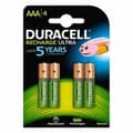 Pikkukuva 1 / 5: Ladattavat paristot DURACELL DURHR03B4-850STCX5 1,2 V AAA (4 osaa)