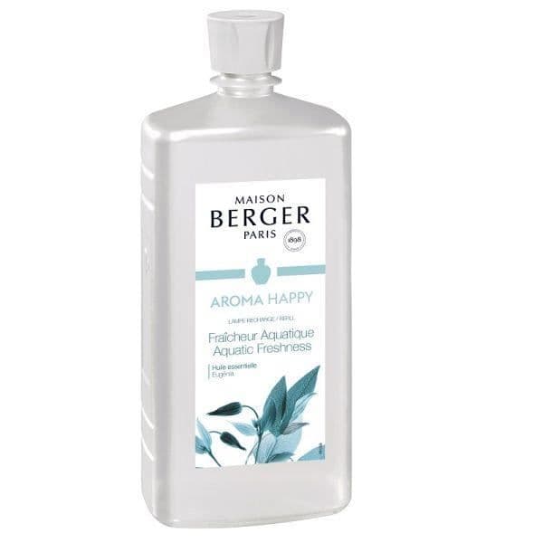AROMA HAPPY AQUATIC FRESHNESS DOFTREFILL 1L FÖR LAMPE BERGER DIFFUSER - MAISON BERGER PARIS