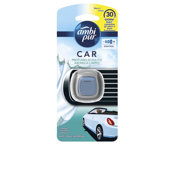 AMBI PUR CAR disposable air freshener #clean aroma 125 gr