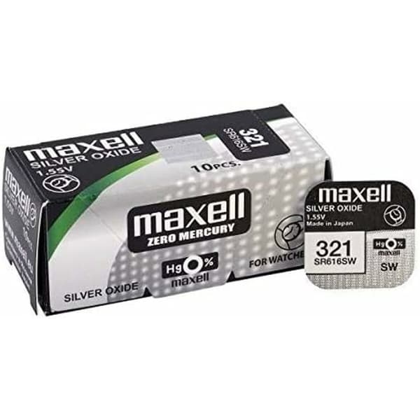 Knapbatteri Maxell SR616SW 321 1,55 V Knap-cellbatteri