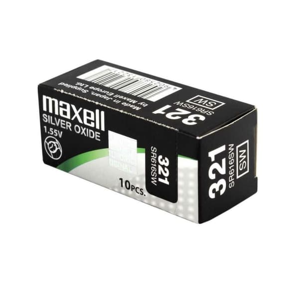 Knapbatteri Maxell SR616SW 321 1,55 V Knap-cellbatteri