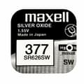 Miniatyrbillede 4 af 4: Knapbatteri Maxell SR626SW 377 1,55 V Knap-cellbatteri