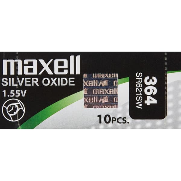 Nappiparisto Maxell SR621SW 364 1,55 V Ppiparistot