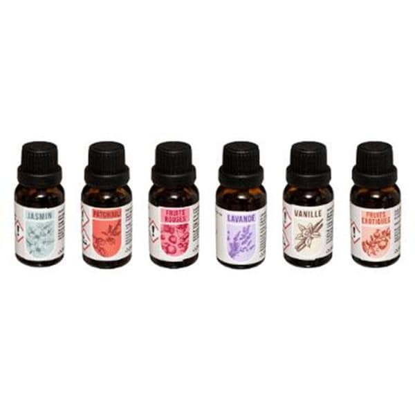 Set med 6 doftoljor - 15 ml - Flerfärgad - Atmosphera interior creator