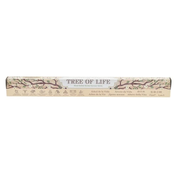 Røgelse DKD Home Decor Tree Of Life Lys brun (25 x 8,5 x 6 cm) (15 pcs)