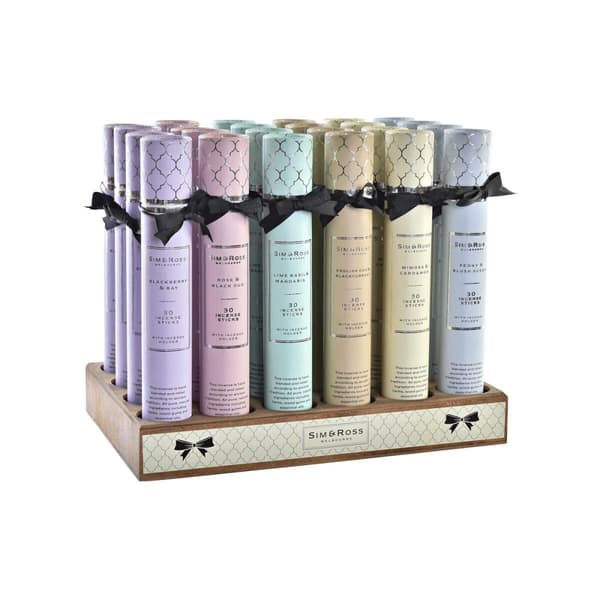 Røkelse DKD Home Decor Chakras Flerfarget (35 x 24 x 30 cm) (6 enheter) (30 pcs)