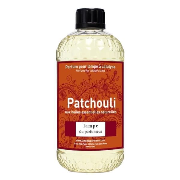 Omladdningsbar doftljus 500 mL - patchouli