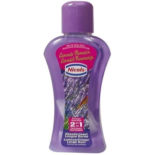 Luftrening 2 i 1 veke - NICOLS - lavendel rosmarin - 375 mL