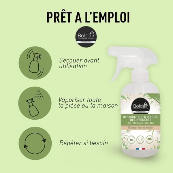BOLDAIR Bamboo Jasmine Desinfektionsmedel 500ml