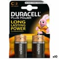 Miniatyrbillede 1 af 2: Batterier DURACELL Plus Power L2 CLR14 1,5 V LR14 (10 enheder)