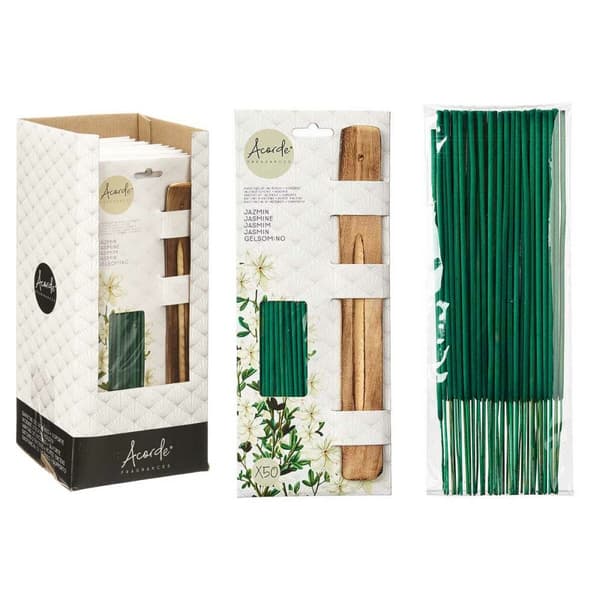 Røgelsessæt Acorde D-704 Jasmin (12 enheder)